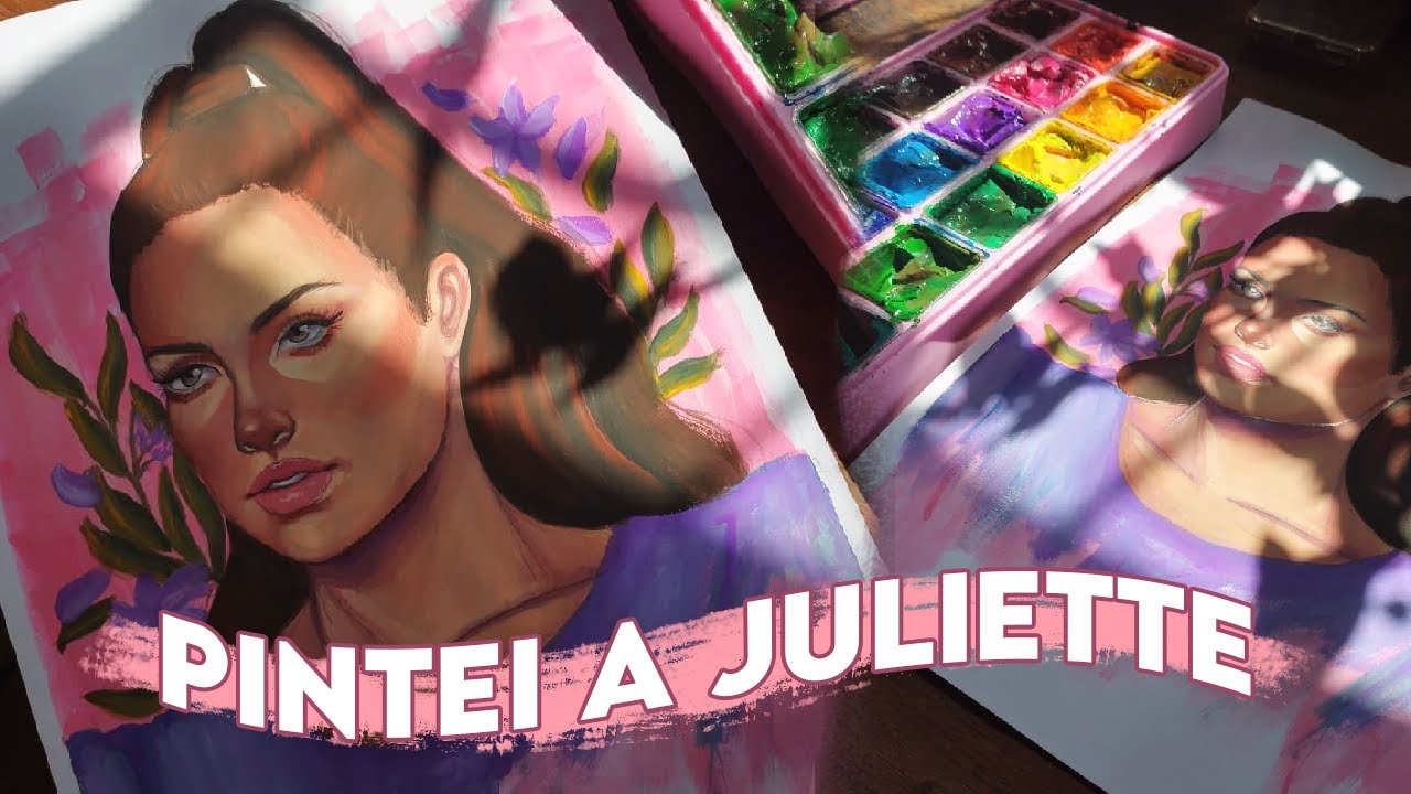 Desenhei a Juliette do BBB21 || Pinta e fala 👑🌵🎨