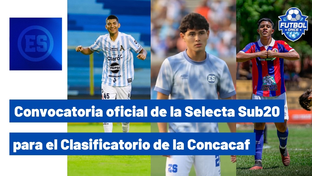 CONVOCATORIA OFICIAL DE LA SELECTA SUB20 PARA EL CLASIFICATORIO DE LA CONCACAF