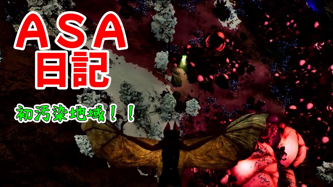 【ARK/ASA】#31 ロストコロニー 汚染地域で肉の種をゲットしたい高エンゲル係数の女