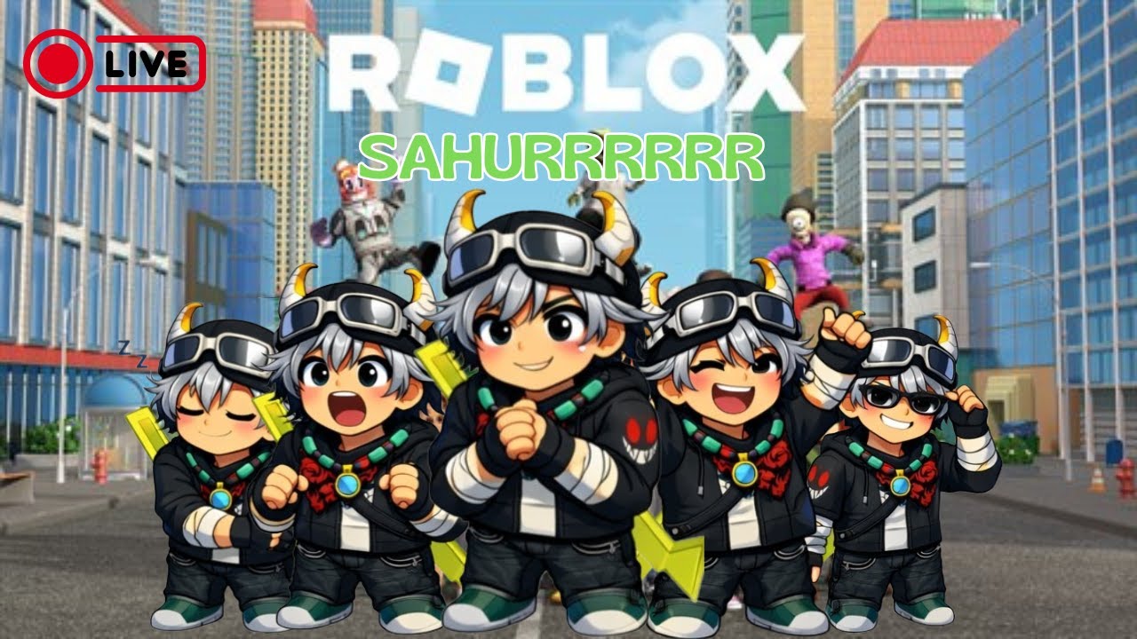 Live Sahur Ke 10 Gass Cari Game Random!! - Roblox