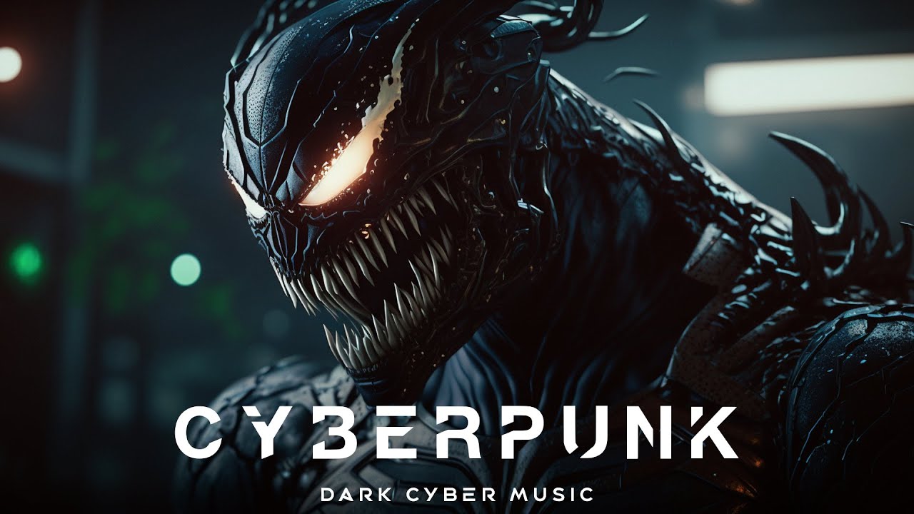 Aggressive Cyberpunk Music \ VENOM \ Dark Electro Mix Music [ Copyright Free ]