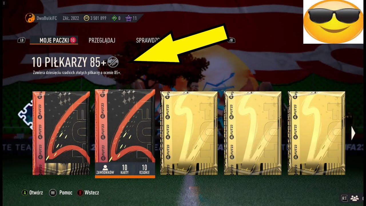 TRAFIŁEM KARTĘ FANTASY Z PACZKI 10X85+ | FIFA 23 ULTIMATE TEAM [#47]