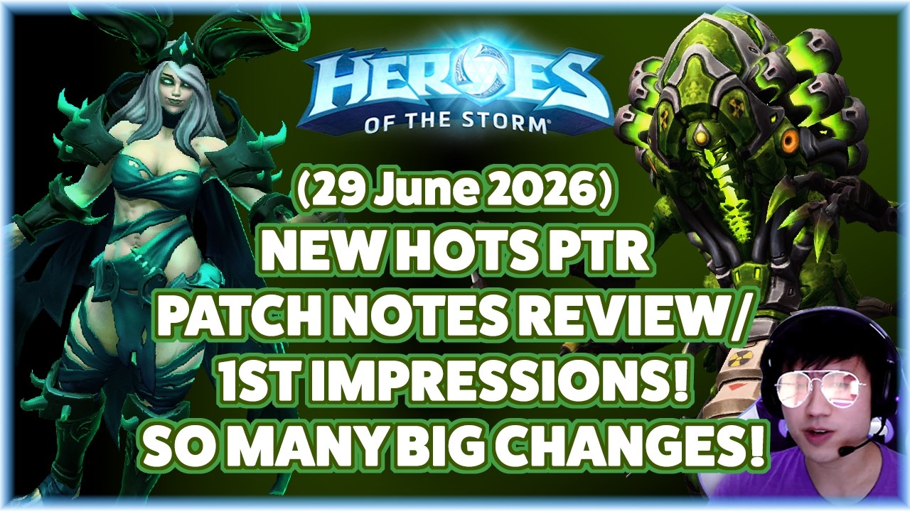 (29 июня 2026) ОБЗОР НОВОГО ПАТЧА PTR HOTS / ПЕРВЫЕ ВПЕЧАТЛЕНИЯ! ОЧЕНЬ МНОГО КРУПНЫХ ИЗМЕНЕНИЙ!