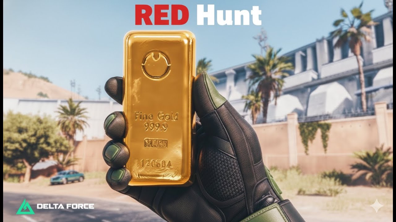 RED HUNT 🔥 DAY 6 | Hunting the RAREST Red Loot in Delta Force
