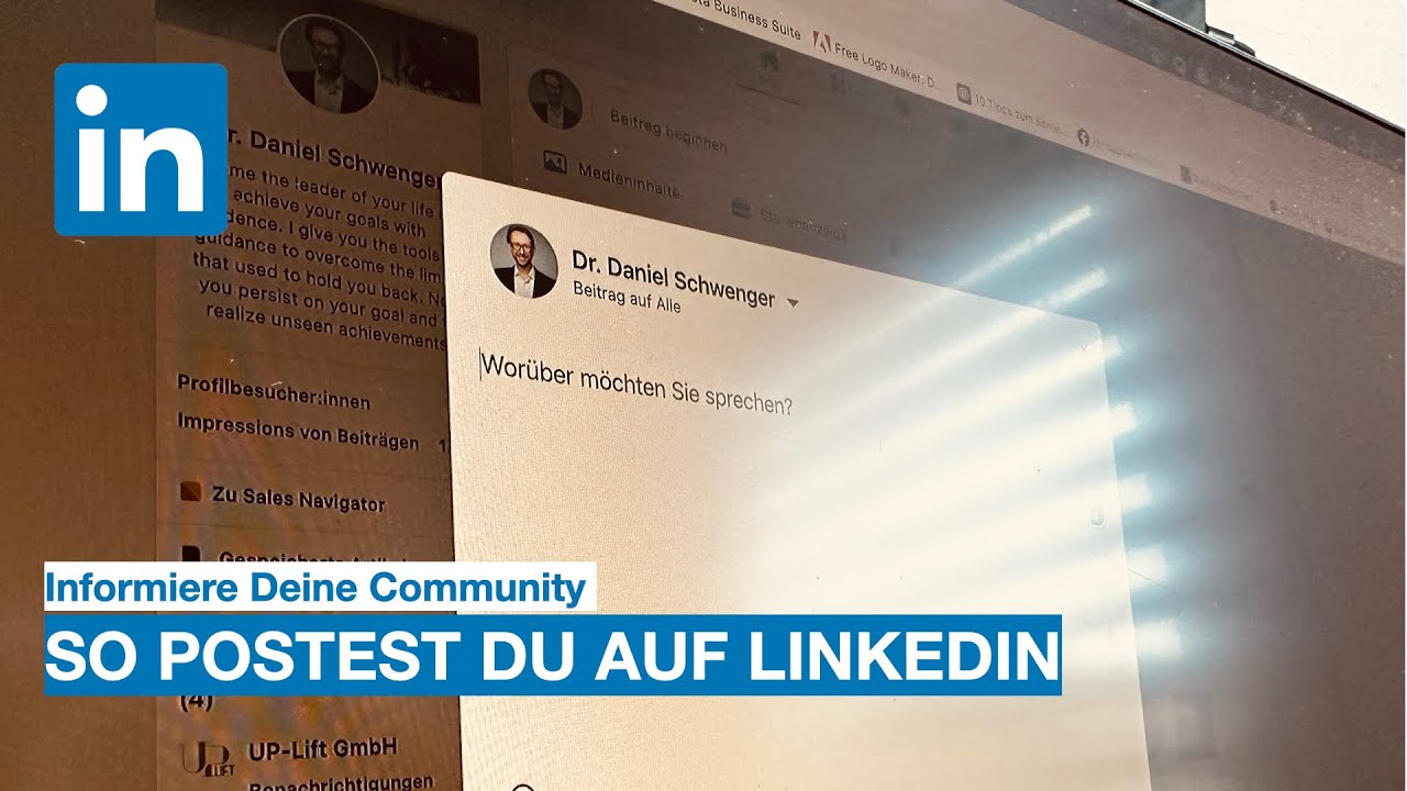 So postest Du richtig auf LinkedIn - Ein Tutorial