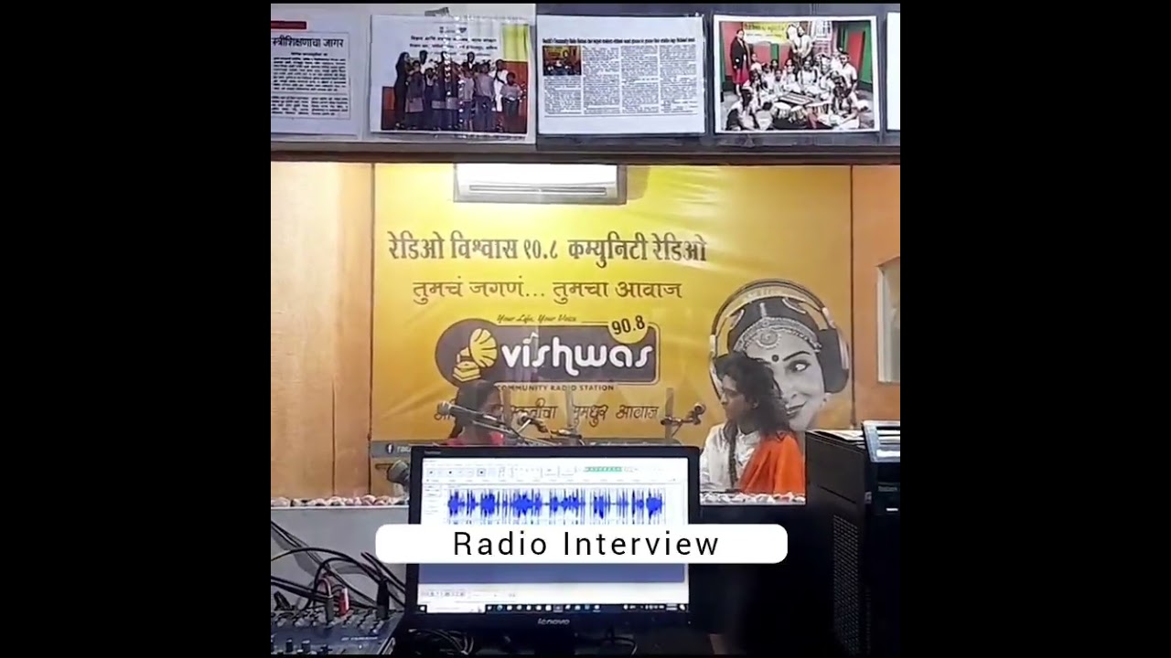 shraddha karale warli chitrakar | Charudatta Thorat Nashik Latest | Radio 90.8 Vishwas | part 3