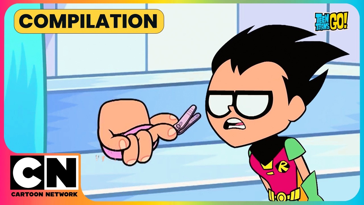 When Your Hand Has More Game!😭| Teen Titans Go💝| Cartoon In English🤩| Best Cartoon🥳| @cnindia ​