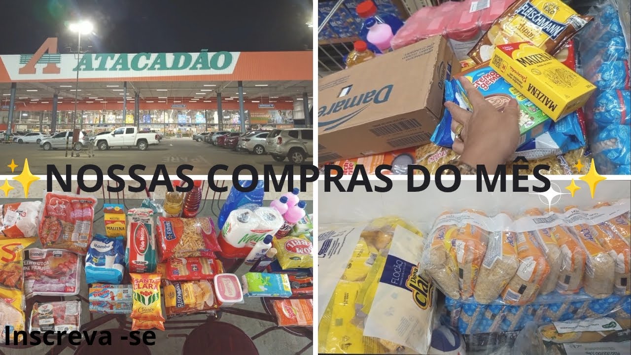 ✨NOSSAS COMPRAS DO MÊS 🏡#compras 