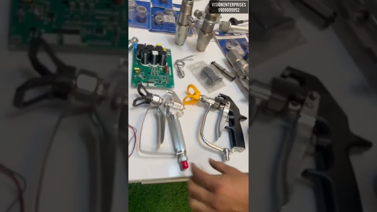 AIRLESS PAINTING MACHINE SPARE PARTS