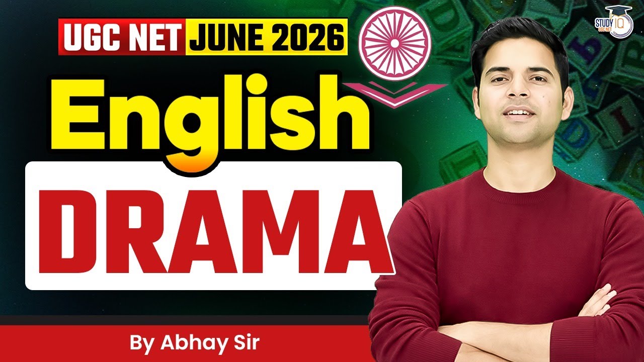 UGC NET JUNE 2026 | UGC NET ENGLISH Drama BY ABHAY SIR