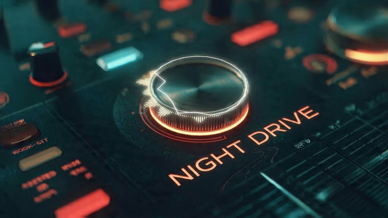 NIGHT DRIVE | Smooth Deep Bass Instrumental | Cinematic Tech-House BGM