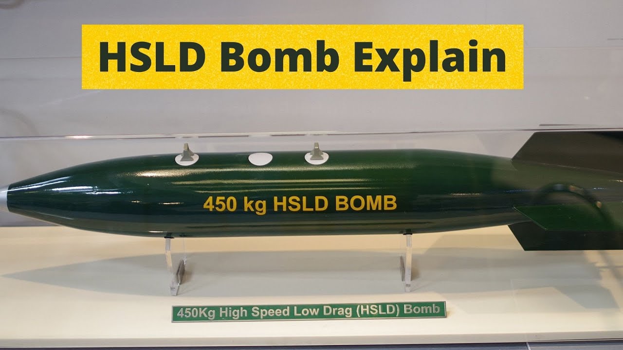 High Speed Low Drag Bomb Explain | HSLD Bomb | in English