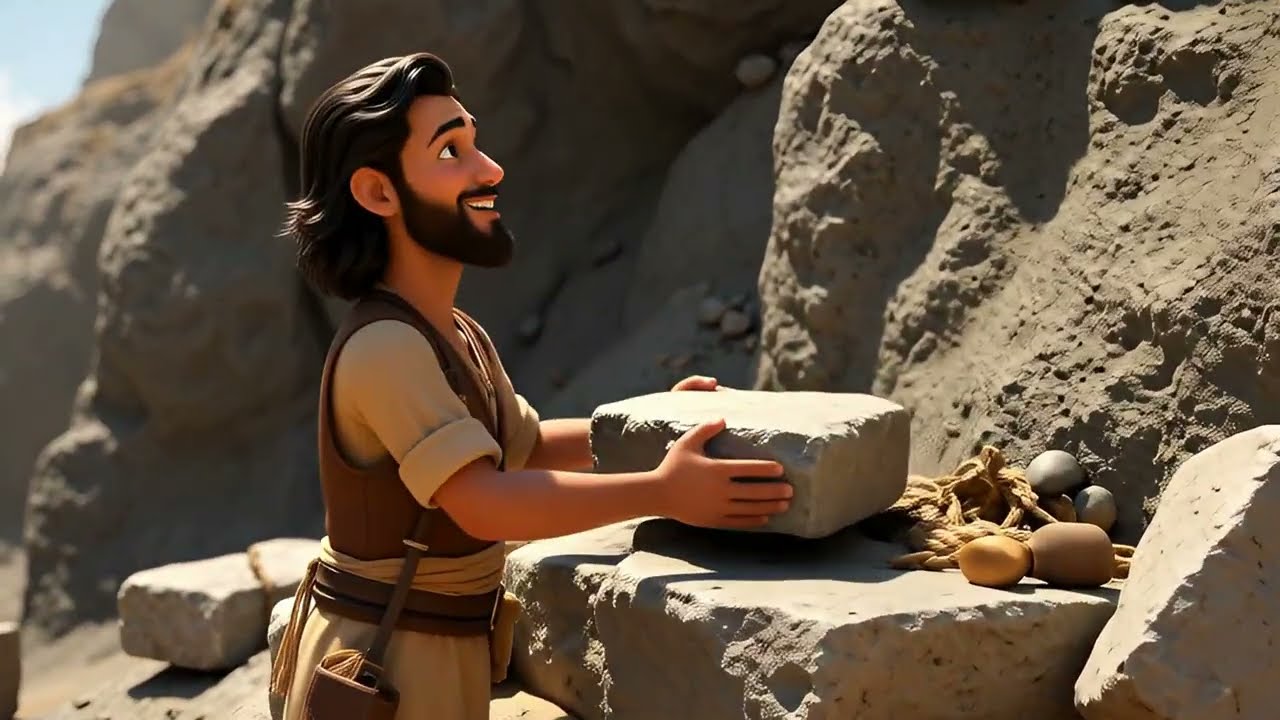 Wise and Foolish Builders | Matthew 7:24&ndash;27 | Animated Bible Story