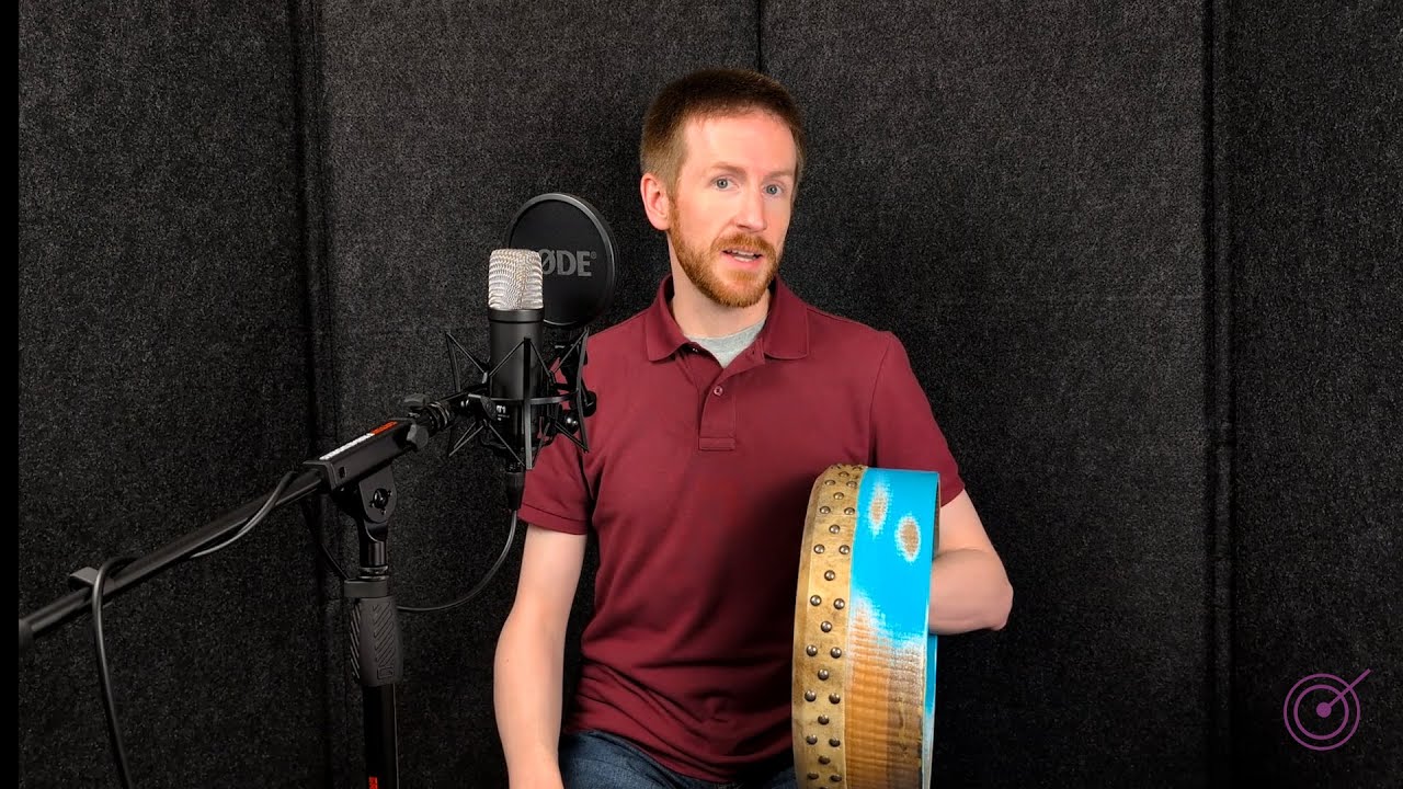Holding the Bodhrán