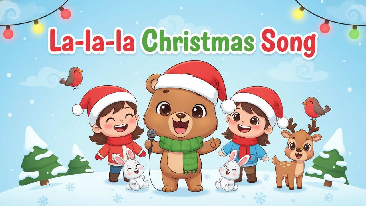 🎵 La la la Christmas Song | Merry Christmas Songs | Pilo Kids Stories