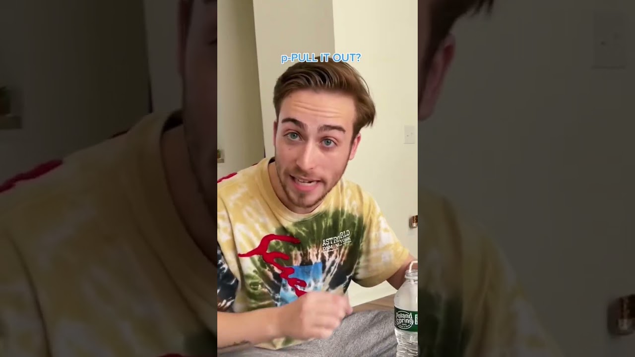 Asking My Boyfriend To Show Me How A Tampon Works #shorts