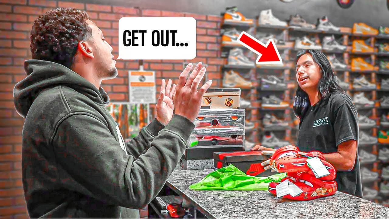 I TOLD THIS CUSTOMER TO LEAVE… (HE WAS TRIPPING)