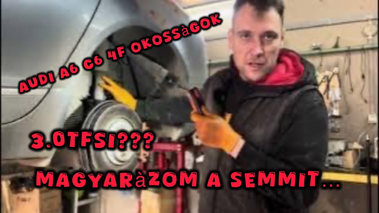 AUDI A6 3.0TFSI DÔGVÈSZ pàr haszontalan infóval….