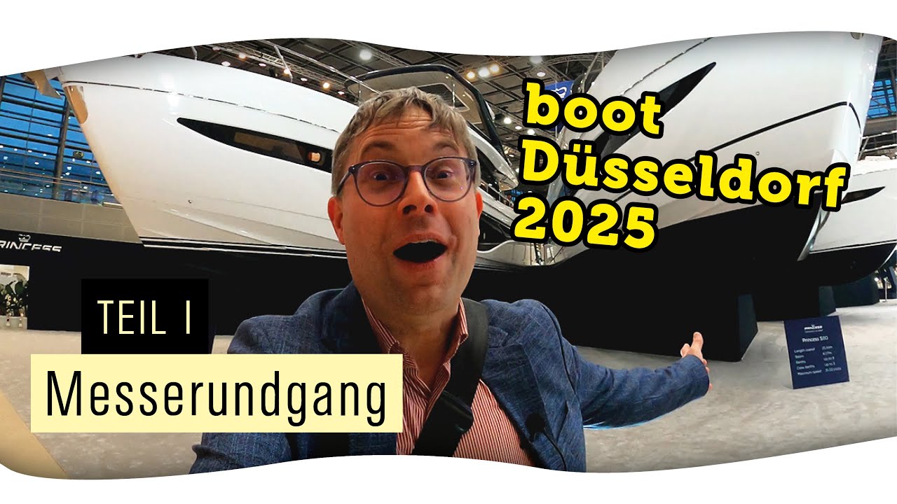 E-Boote, Super-Yachts, Schlauchboote, Motorboote und Bootszubehör auf der boot Düsseldorf