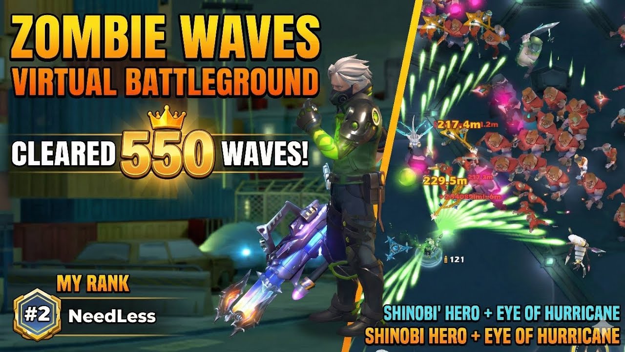 Zombie Waves: 550 waves of Pure Chaos!
