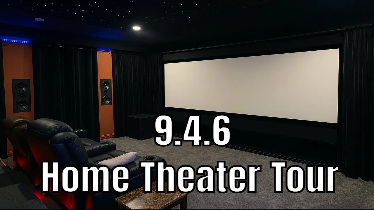 My 9.4.6 Home Theater Tour For 2025 | Build Breakdown | Future Plans