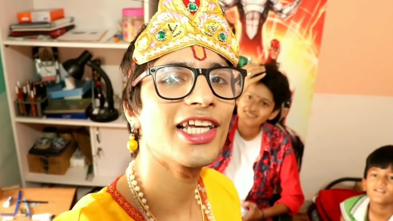 Sourav Joshi bane Krishna👍😅