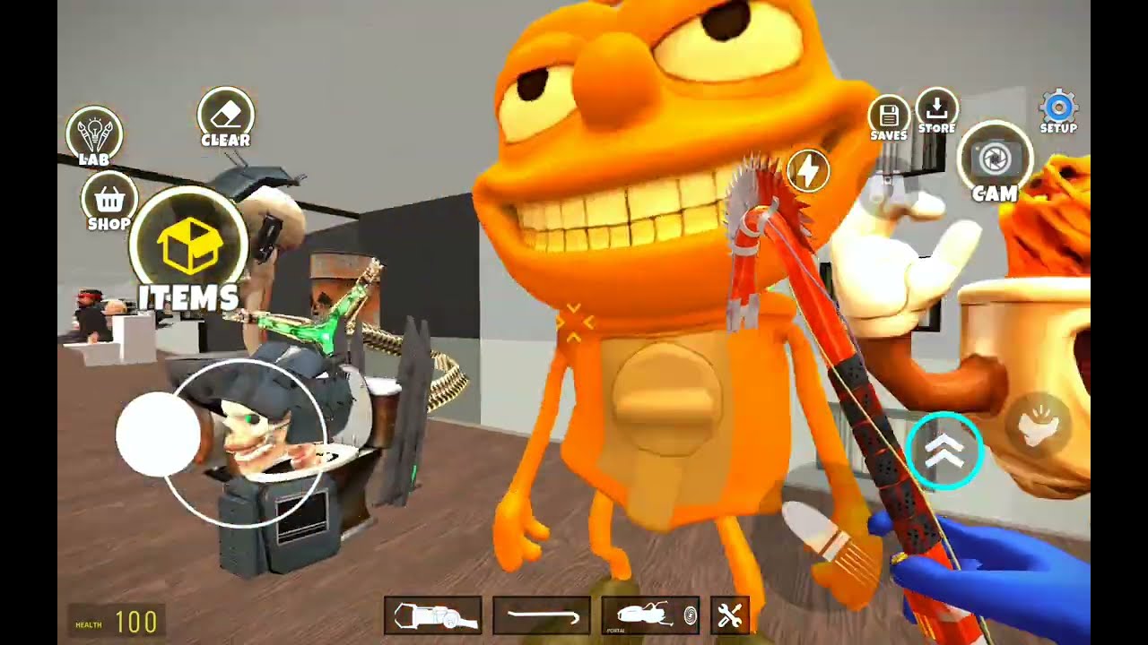 Nexbots in playground mod New updates gogo gaga Boss VS CRABTANIC & DEEP SEA FISH ROCK MONSTER  #2