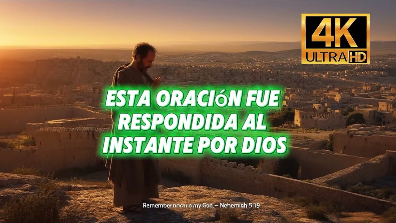 Esta oración fue respondida al instante por Dios