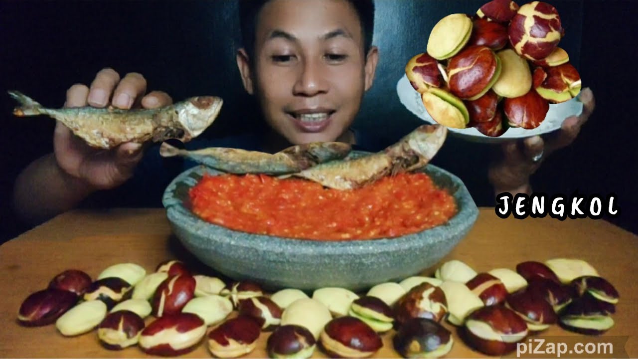 JENGKOL TUA ‼️ ikan asin, Sambal terasi, Mukbang Indonesia