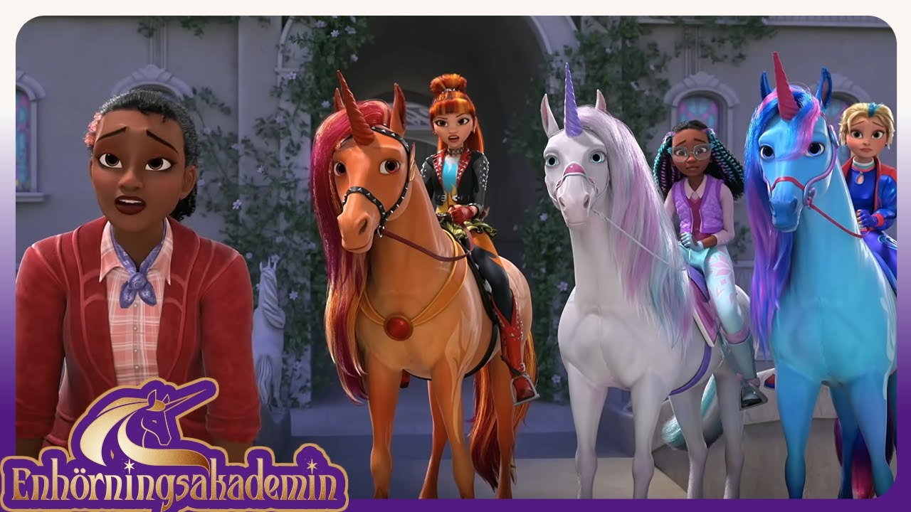 Även lärarna är förvånade över magin | Unicorn Academy Svenska | Tecknad film för barn
