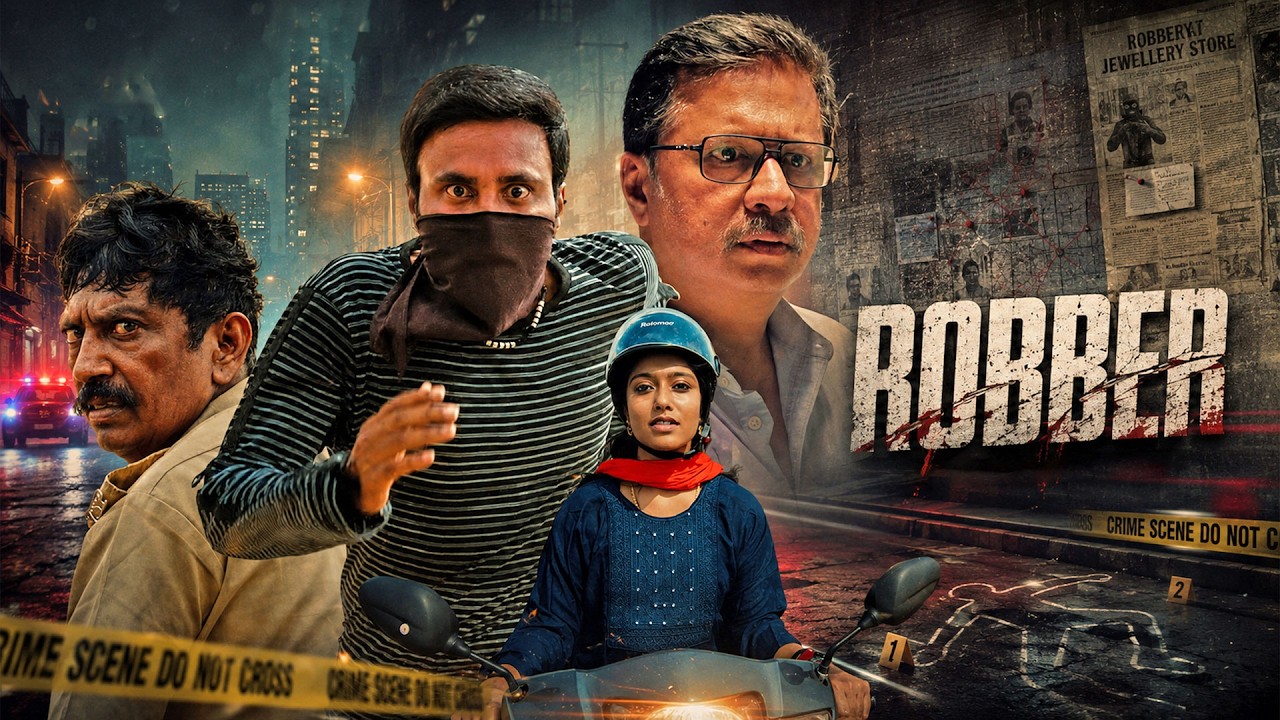 ROBBER (2025) - South's Best Blockbuster Thriller Movie | Full Hindi Dubbed Crime Thriller Movie