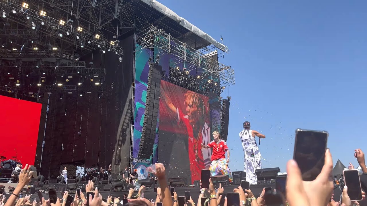 Pailita,Marcianeke-Dimelo Ma (Lollapalooza Chile 2023) 4K