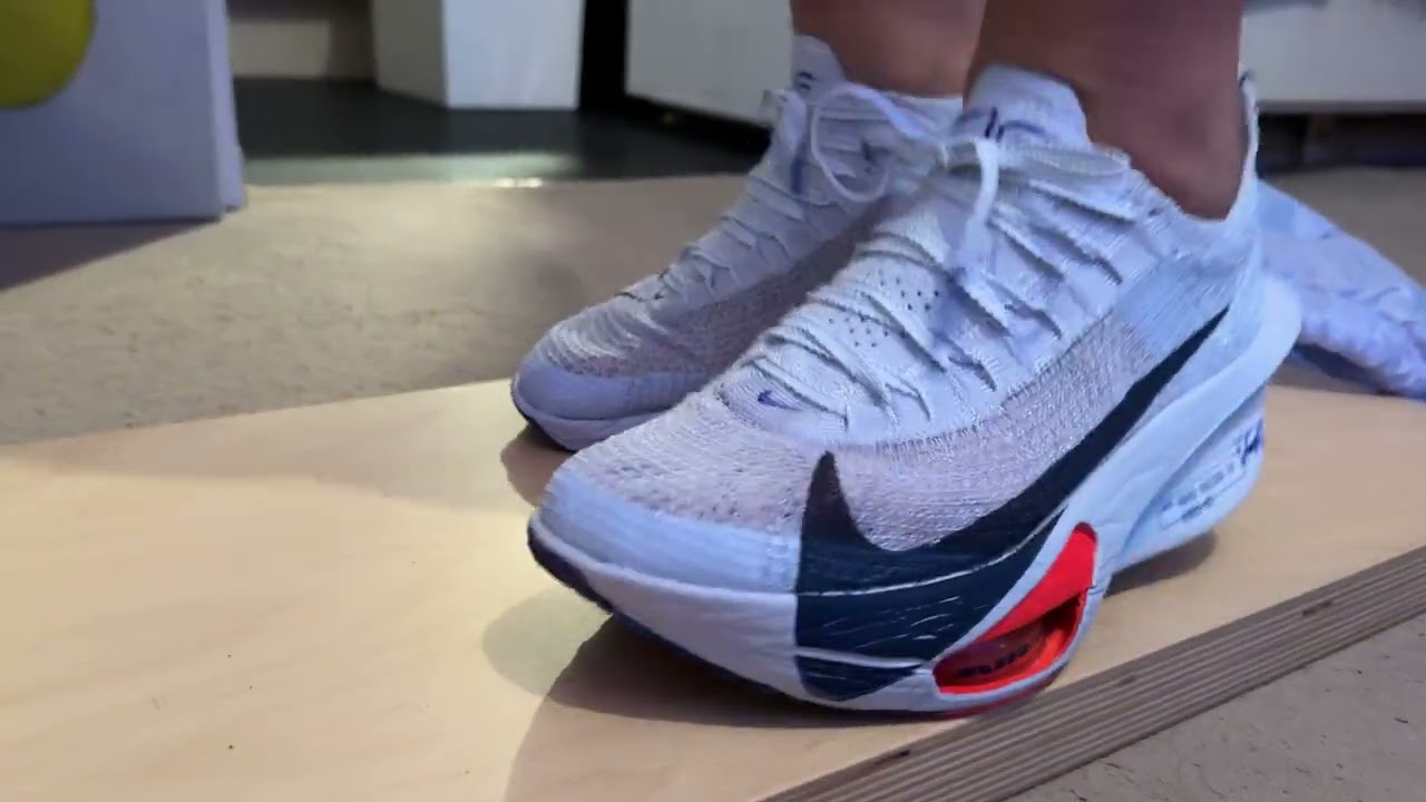 Kate's Nike Alphafly 3 squishy zoomX soles part 2