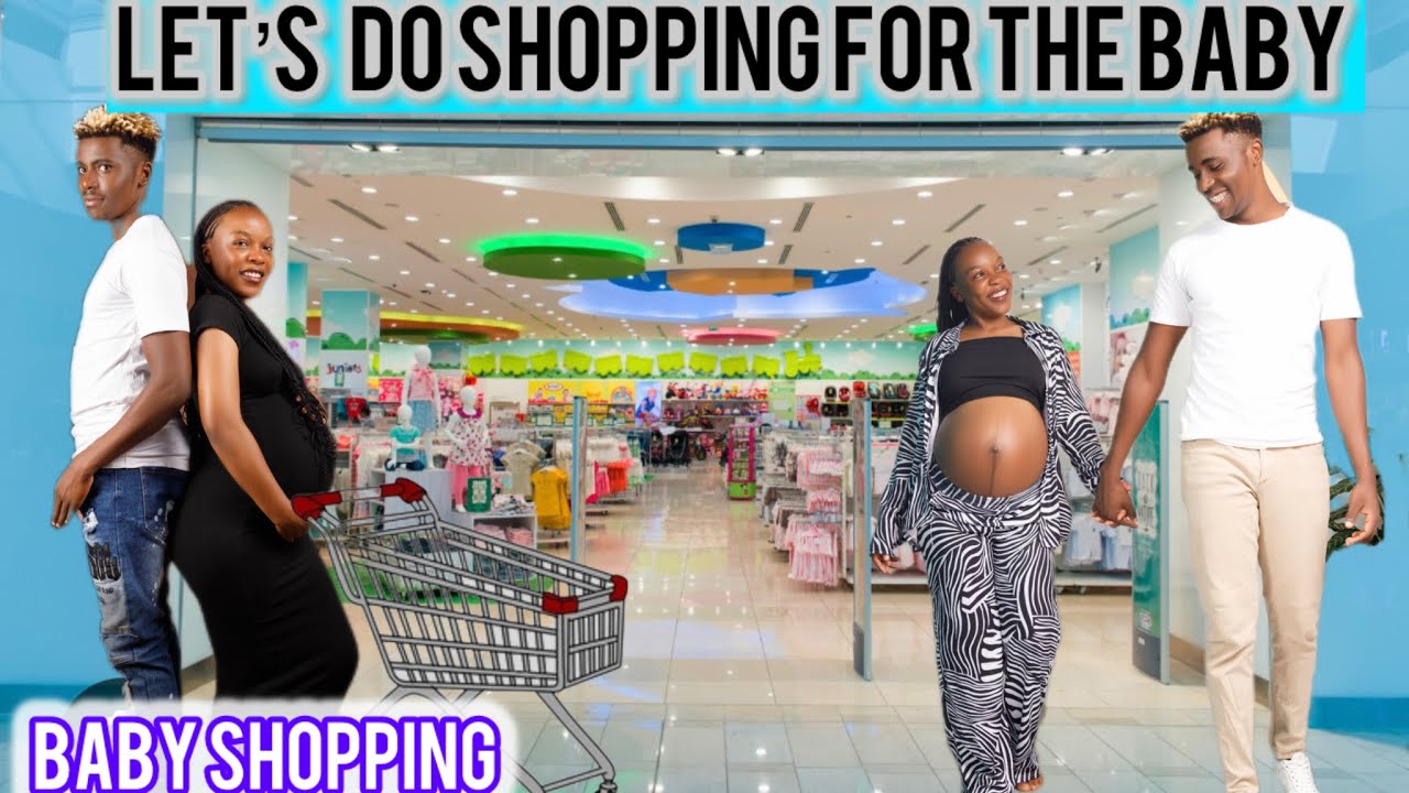 GET READY WITH US AS WE GO SHOPPING 🛒 FOR BABY GASPY/ part 1 