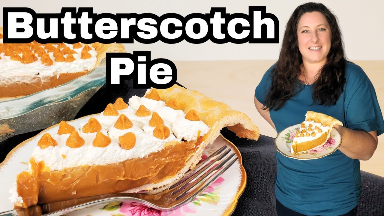 You NEED This Easy Butterscotch Pie Recipe in Your Life!