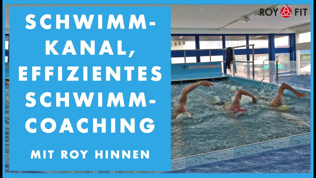 Schwimmkanal, effizientes Schwimmcoaching mit Roy Hinnen