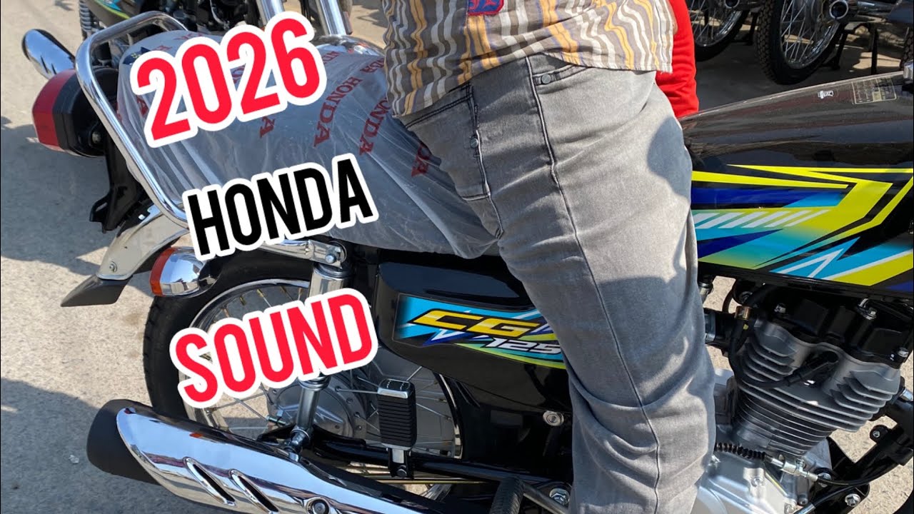 Honda CG125 Sound 2026 Model | New125 2026 Model |125 Honda 2026 Model Honda 125 model 2026 new