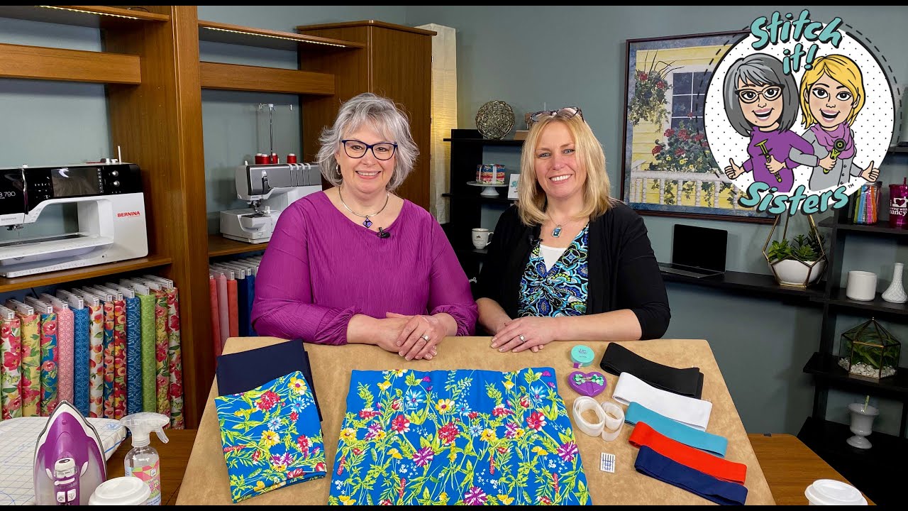 Stitch it! Sisters One-Seam Skirt Sewing Tutorial Video S!S 210 by Nancy Zieman Productions