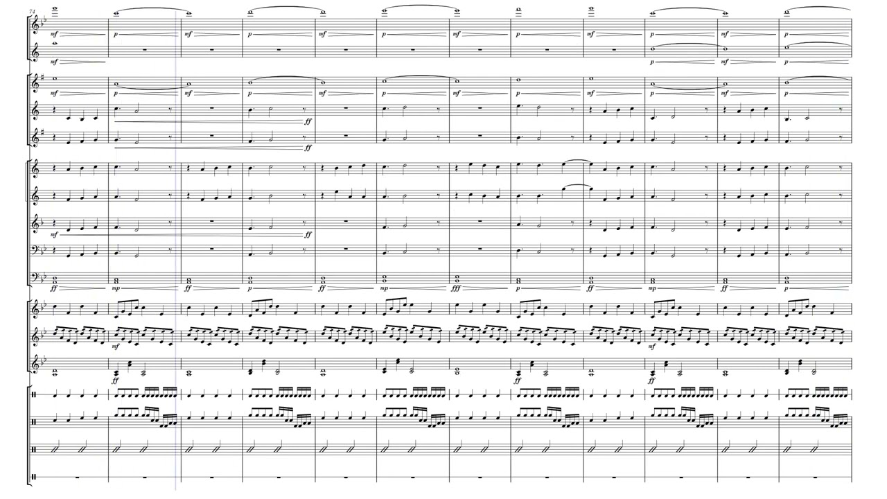 Fighting Chance: Part One: In & Of Formation (Marching Band Score)