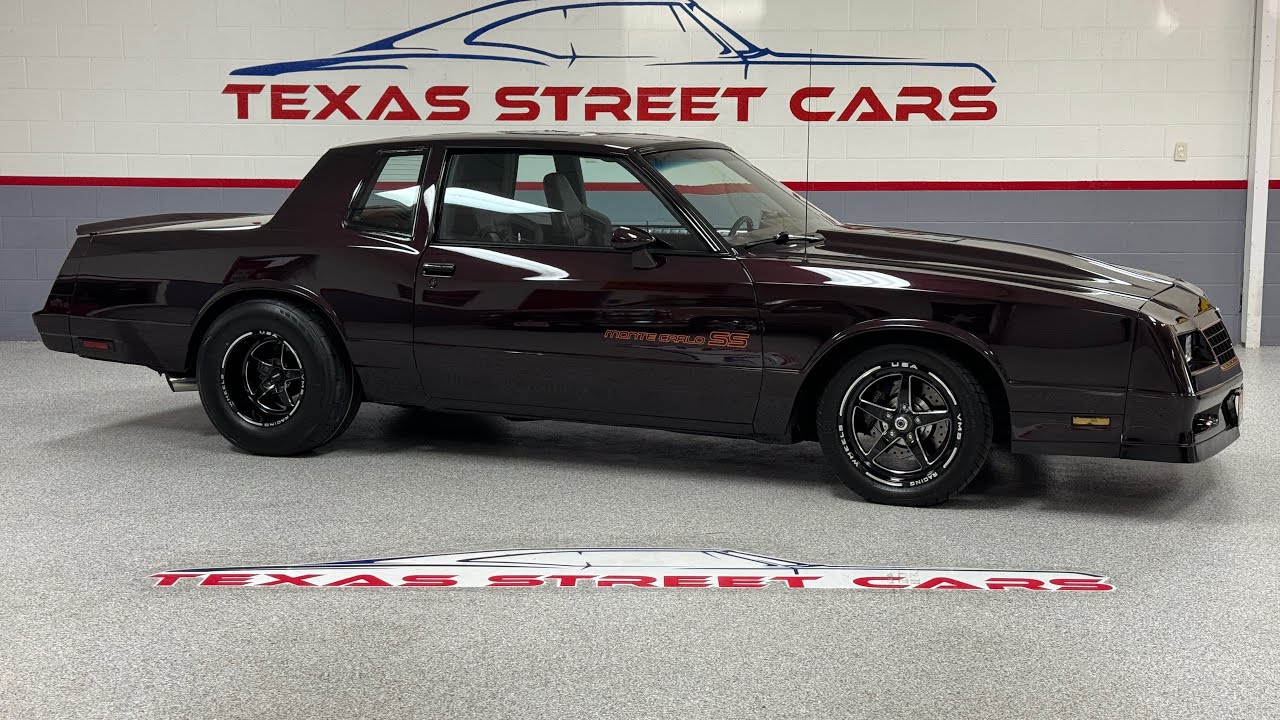 Monte Carlo SS 1985 года, LS Swap, Texas Speed ​​408, F1 Procharger, T56 6 скоростей, 9-дюймовый ...