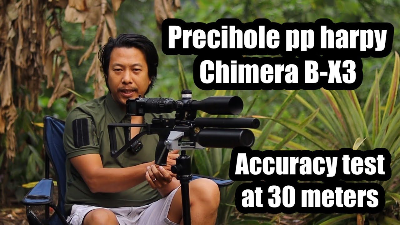 Accuracy test of precihole pp harpy chimera at 30 meters