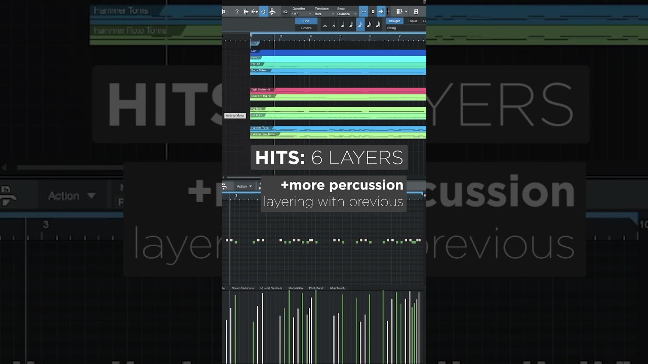 How To Create EPIC Cinematic Drums! #producer #filmmusic #mediacomposer
