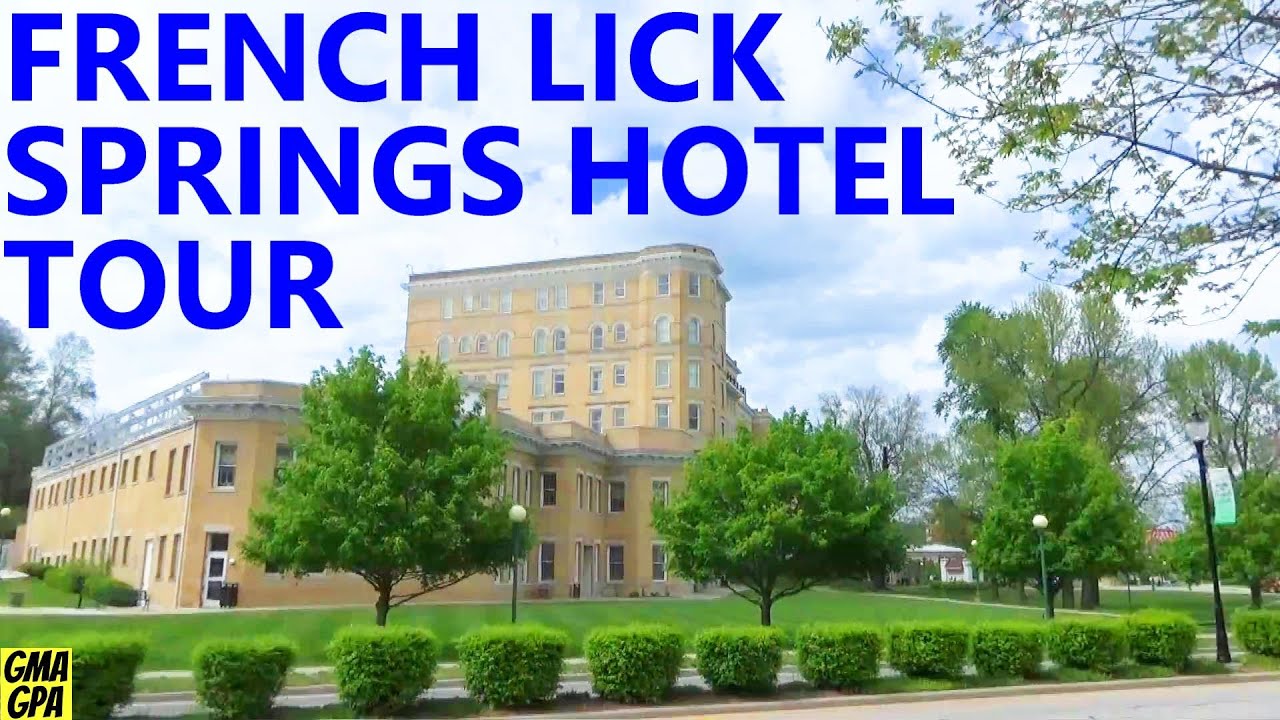Прогулка по отелю и казино French Lick Springs: прекрасное историческое здание + множество развле...