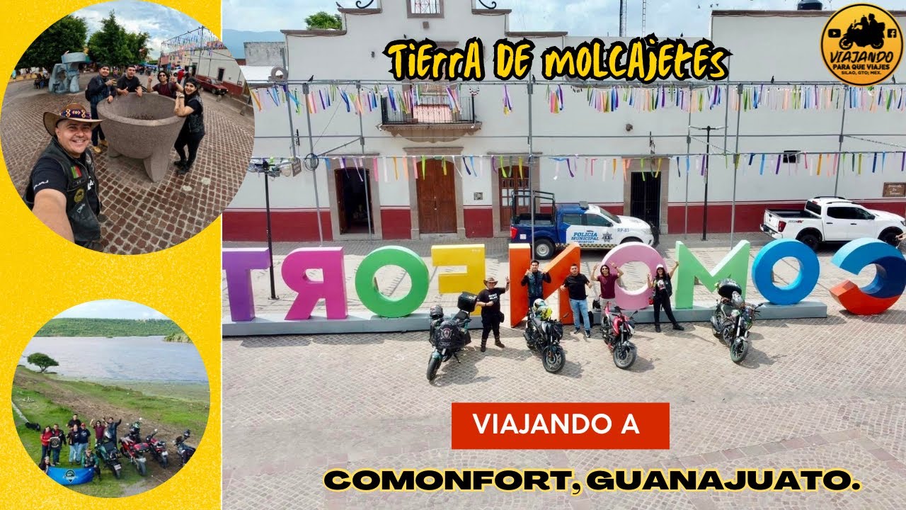 Viajamos al pueblo mágico de Comonfort, Guanajuato! Tierra de Molcajetes!!! 😎🤘🏻🏍🇲🇽 #viajandoenmoto