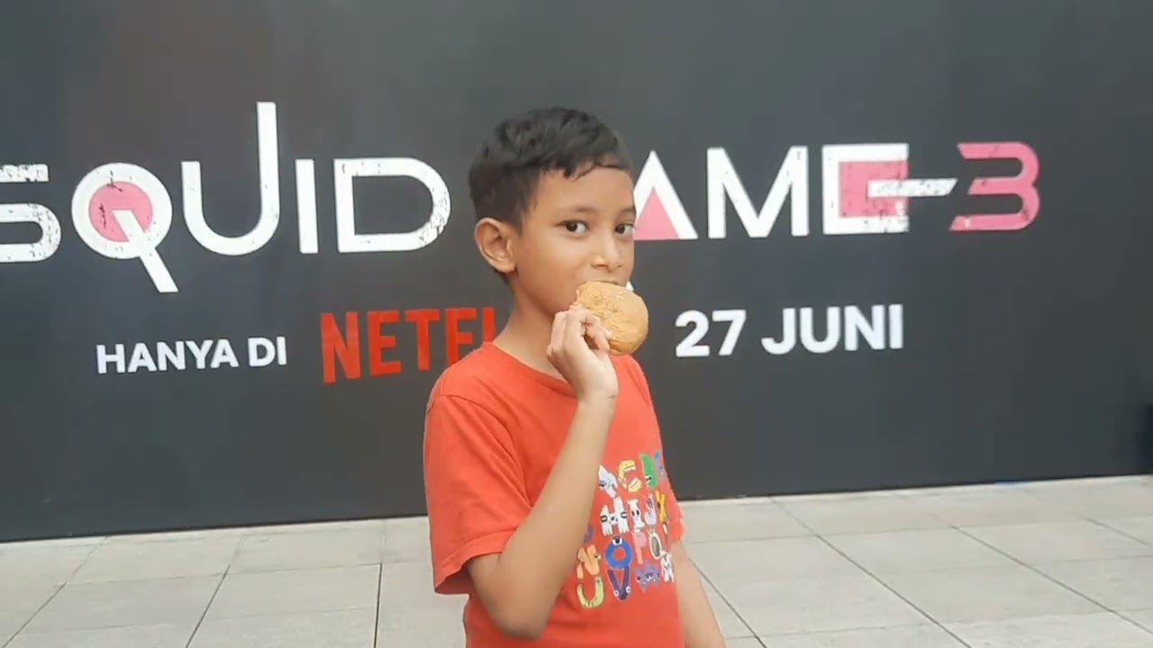 Squid Game Challage Lompat Tali @Plaza Senayan 2025