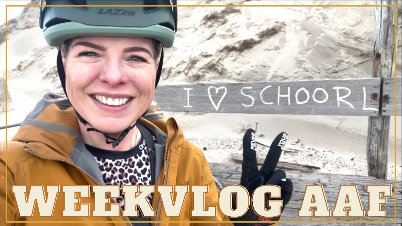 MTB HOPPER LITE! BIKEPARK SPAARNWOUDE EN STRANDRIT!・VLOG #38 | Aaf on Wheels ©