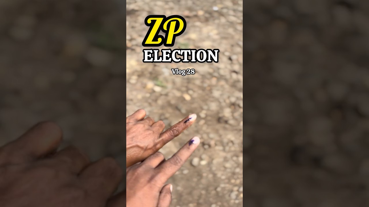Zp Election Voting - Vlog 28/100 #minivlog #marathiminivlog #zpelections