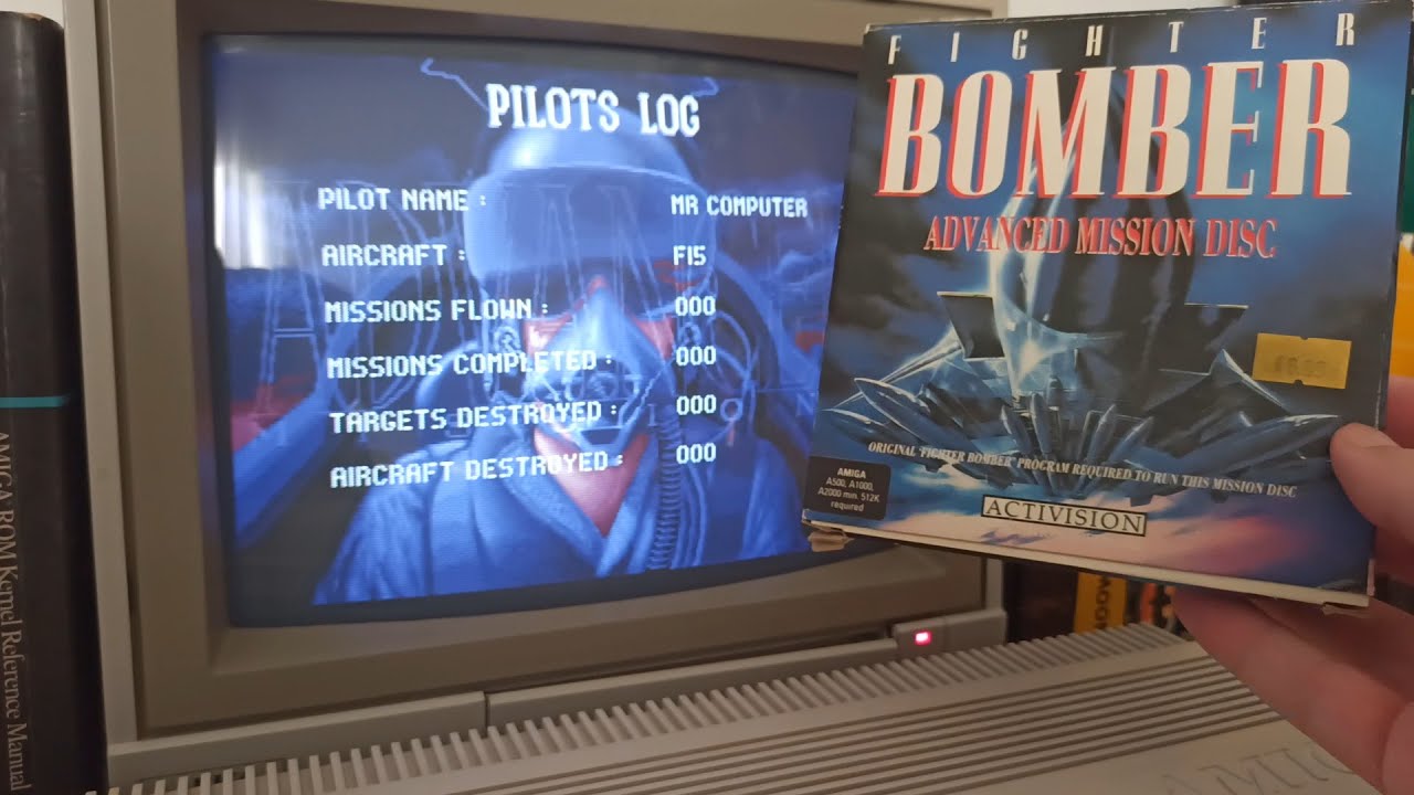 Fighter Bomber Advanced Mission Disc - Amiga - Unboxing & Longplay 1/16 [Real Hardware]
