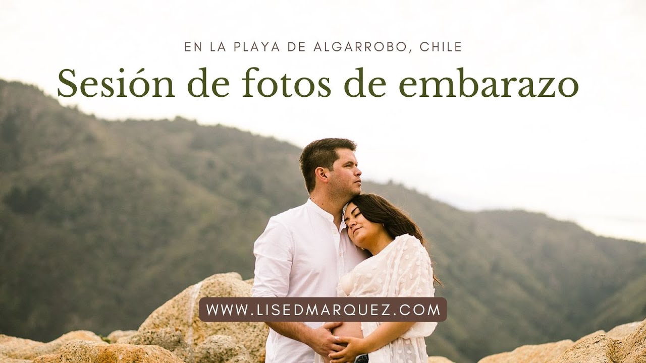 Fotografías de embarazo en la playa | Sesión natural y documental