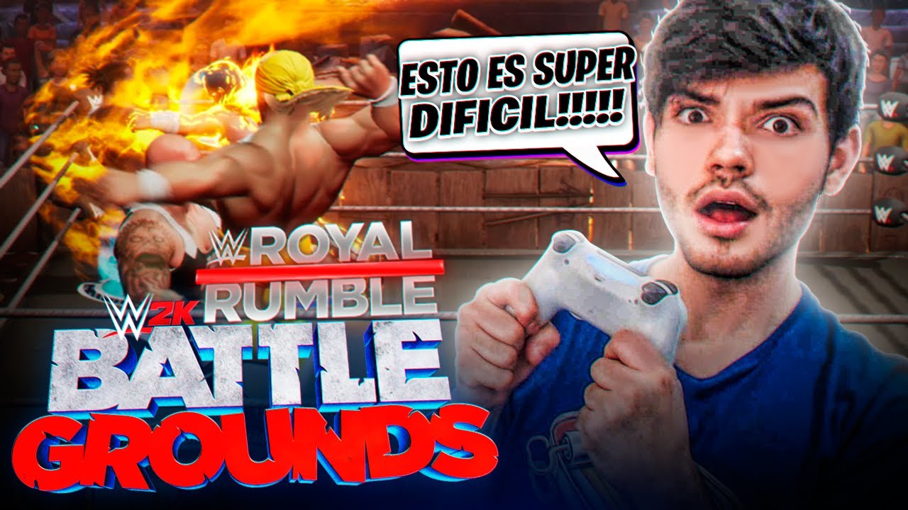 El ROYAL RUMBLE MATCH en WWE 2K Battlegrounds